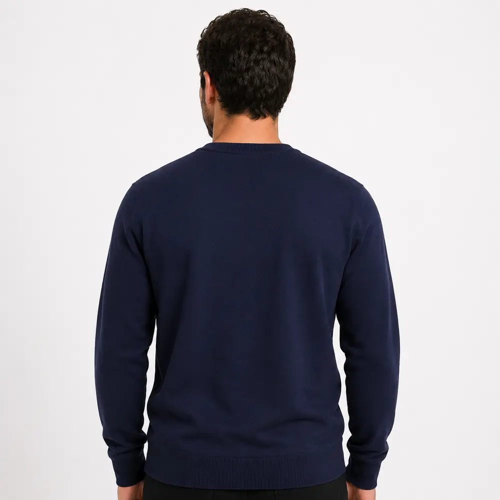 Sueter Masculino Gola Careca Tricot Casual .2002968