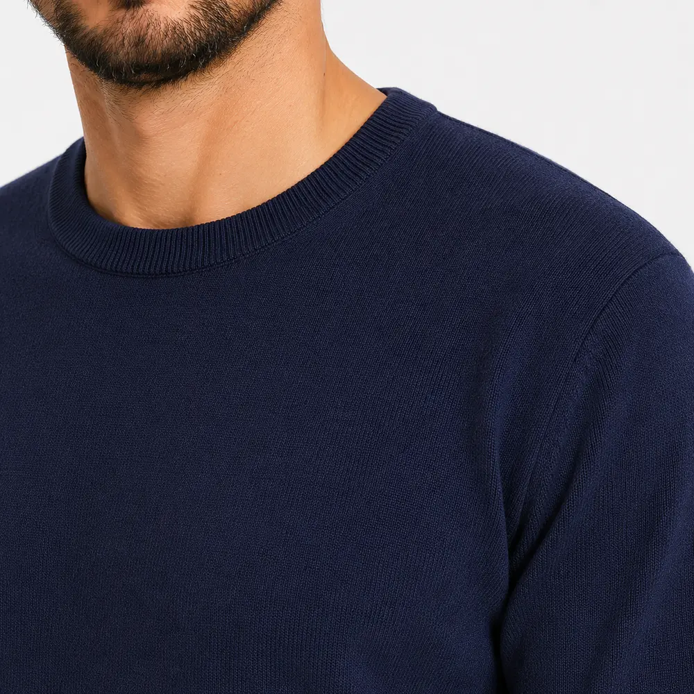 Sueter Masculino Gola Careca Tricot Casual .2002968