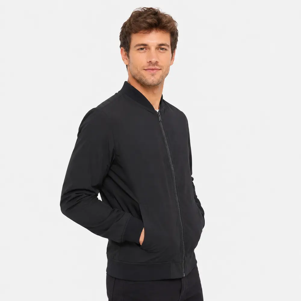 Jaqueta Masculina Microfibra Bomber Casual .2002959