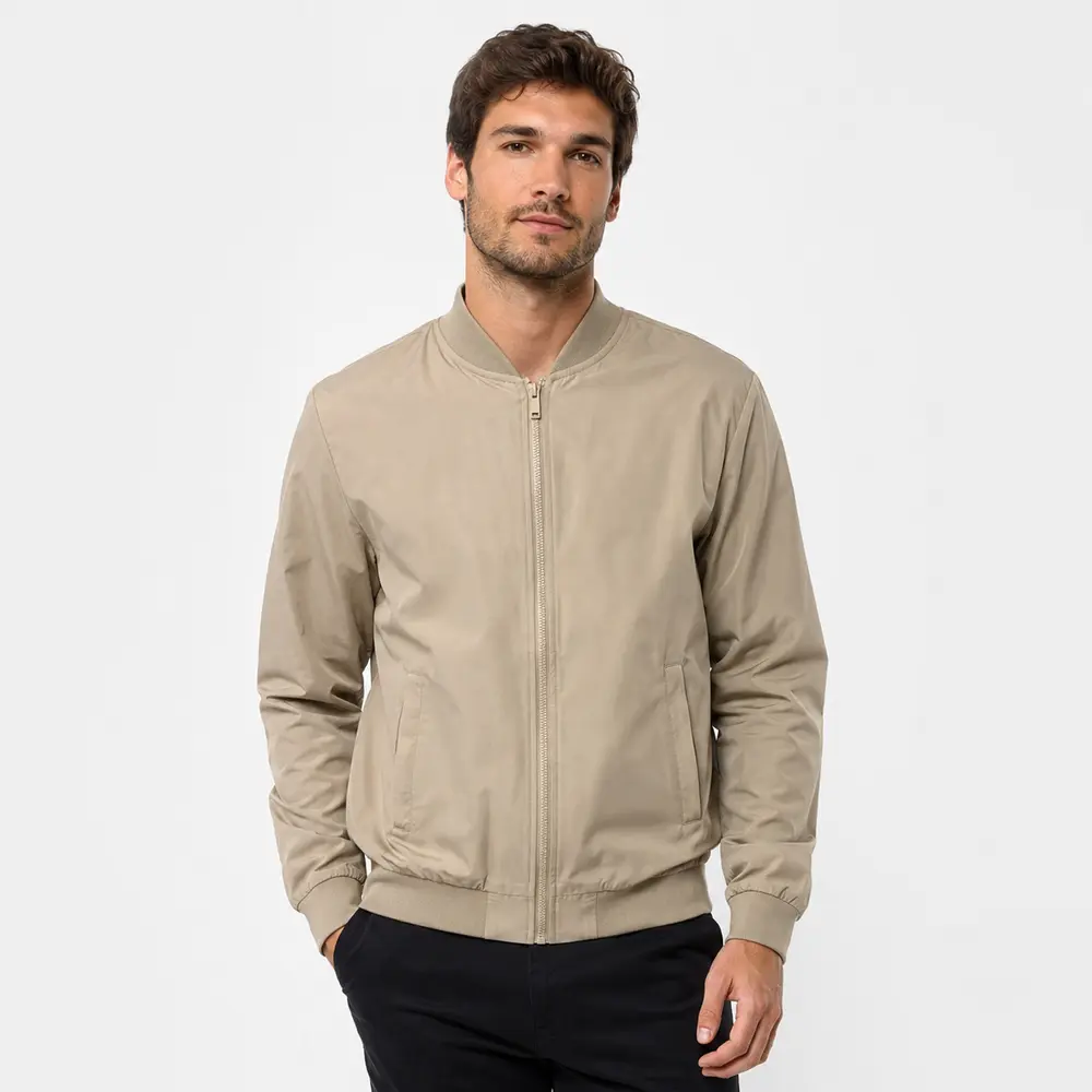 Jaqueta Masculina Microfibra Bomber Casual .2002959