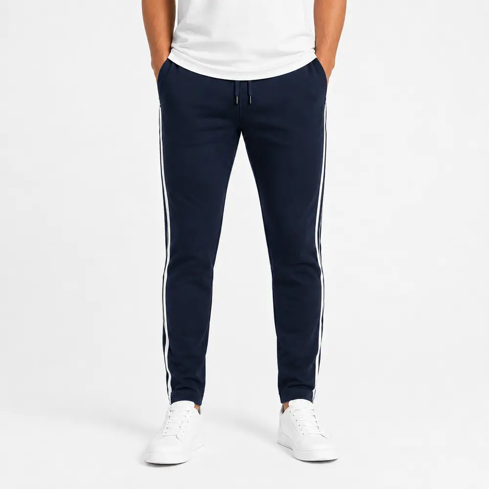 Calça Masculina Jogger Helanca Listras .2002975C