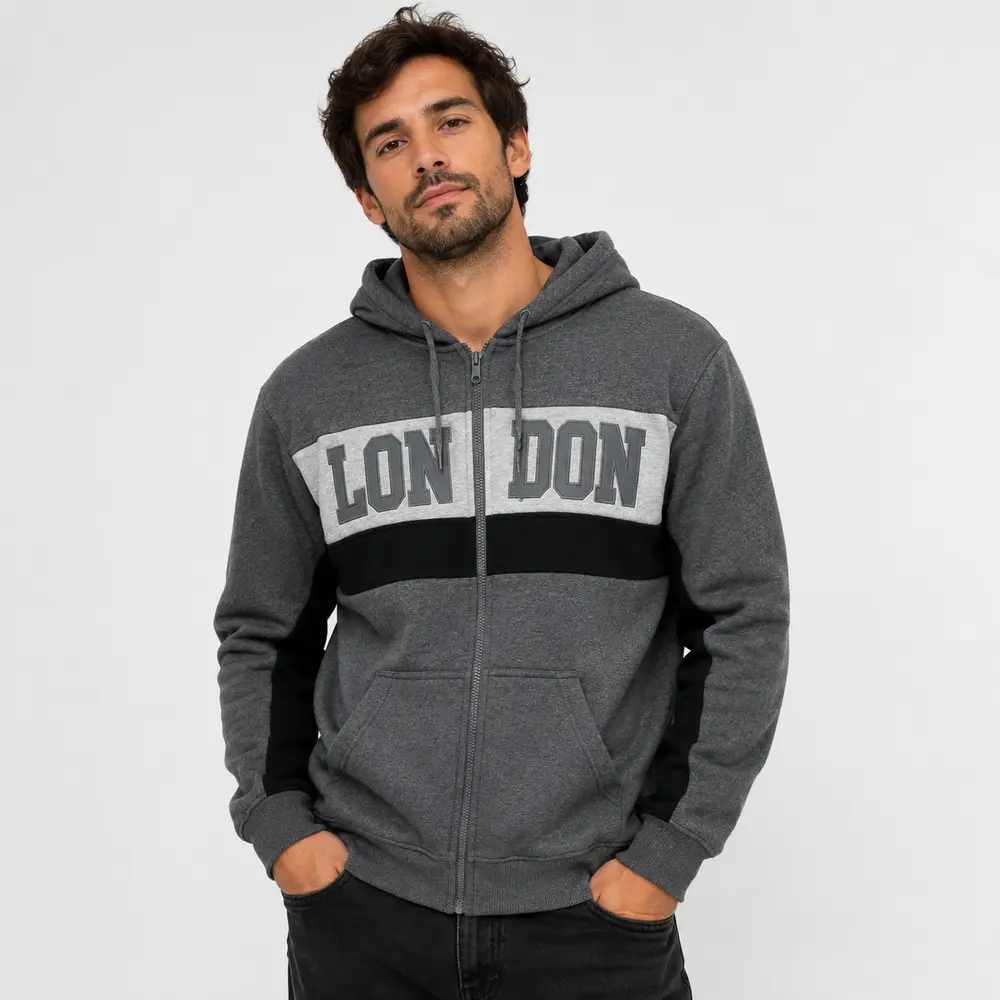 Jaqueta Masculina Moletom Capuz Peluciado .2002951
