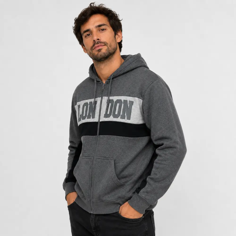 Jaqueta Masculina Moletom Capuz Peluciado .2002951