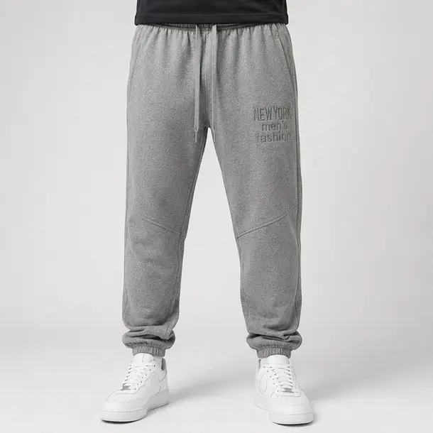 Calça Masculina Jogger Helanca Casual .2002896C Chumbo