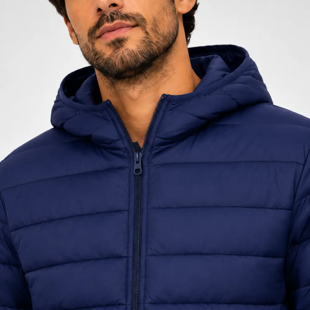 Jaqueta Masculina Nylon Puffer Capuz .2002912