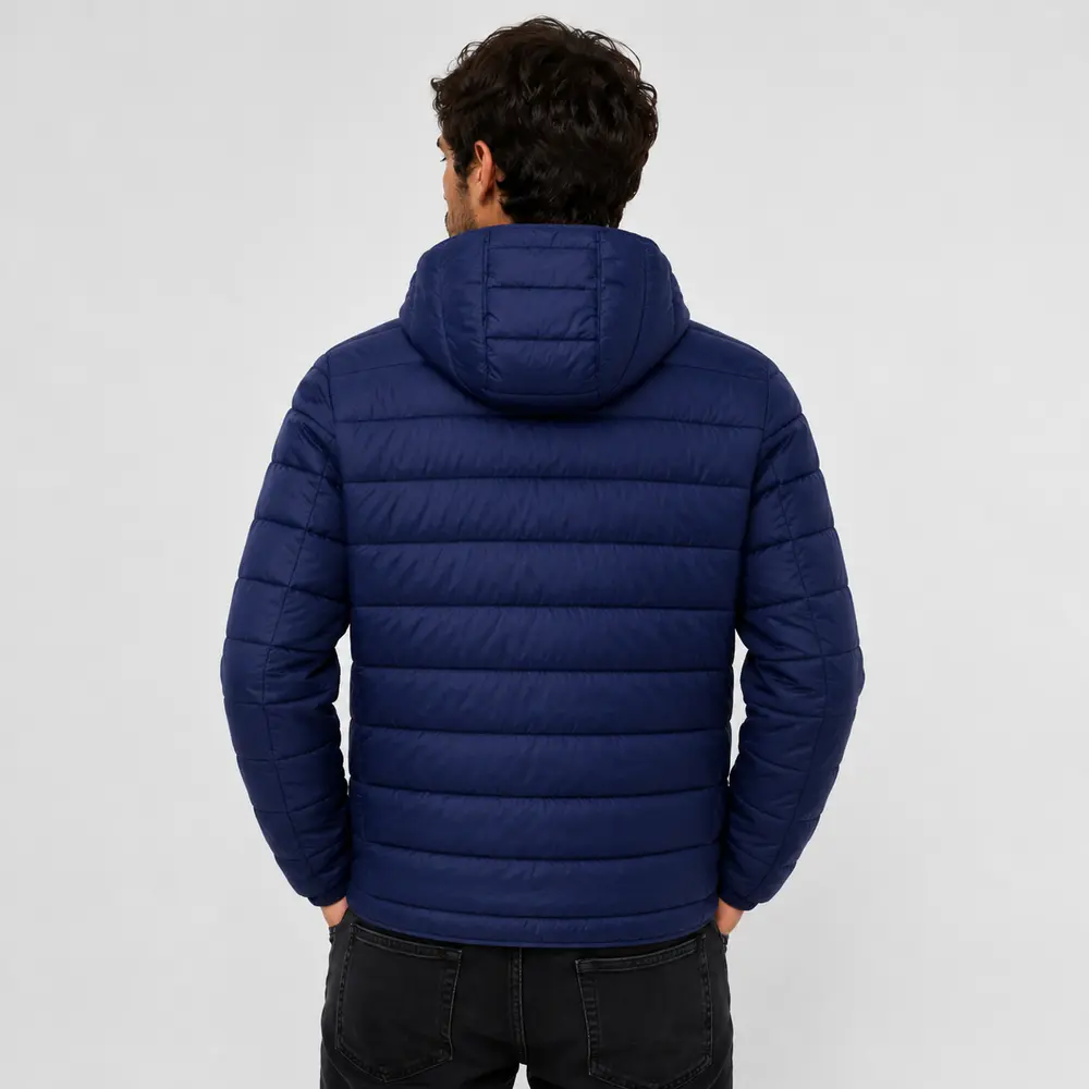 Jaqueta Masculina Nylon Puffer Capuz .2002912