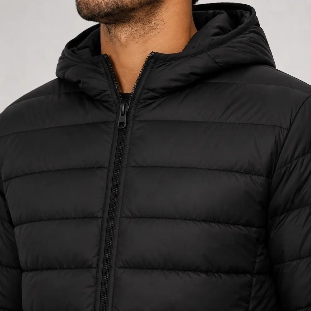 Jaqueta Masculina Nylon Puffer Capuz .2002912