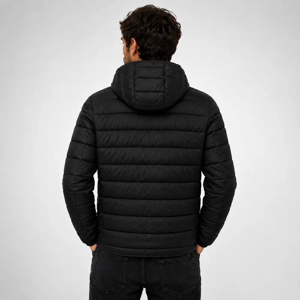 Jaqueta Masculina Nylon Puffer Capuz .2002912