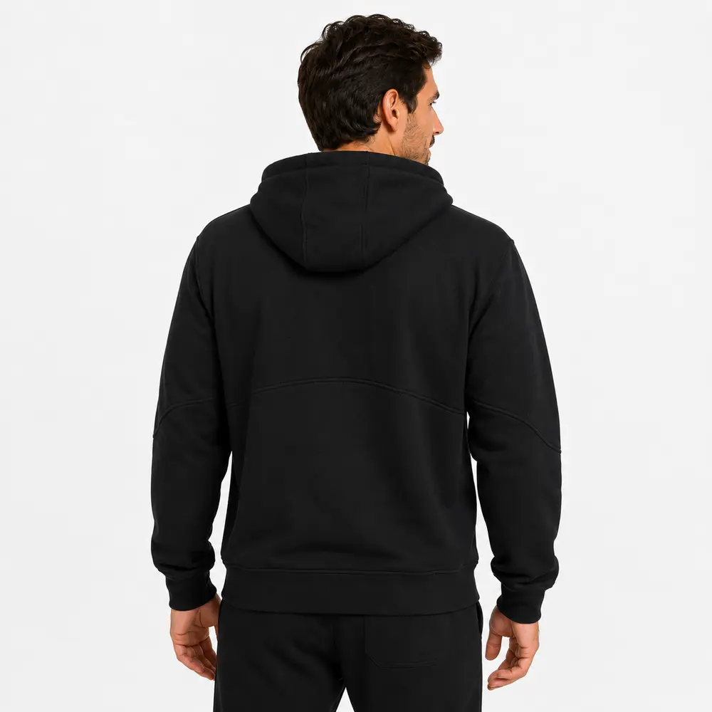 Jaqueta Masculina Helanca Capuz Ziper .2002896B