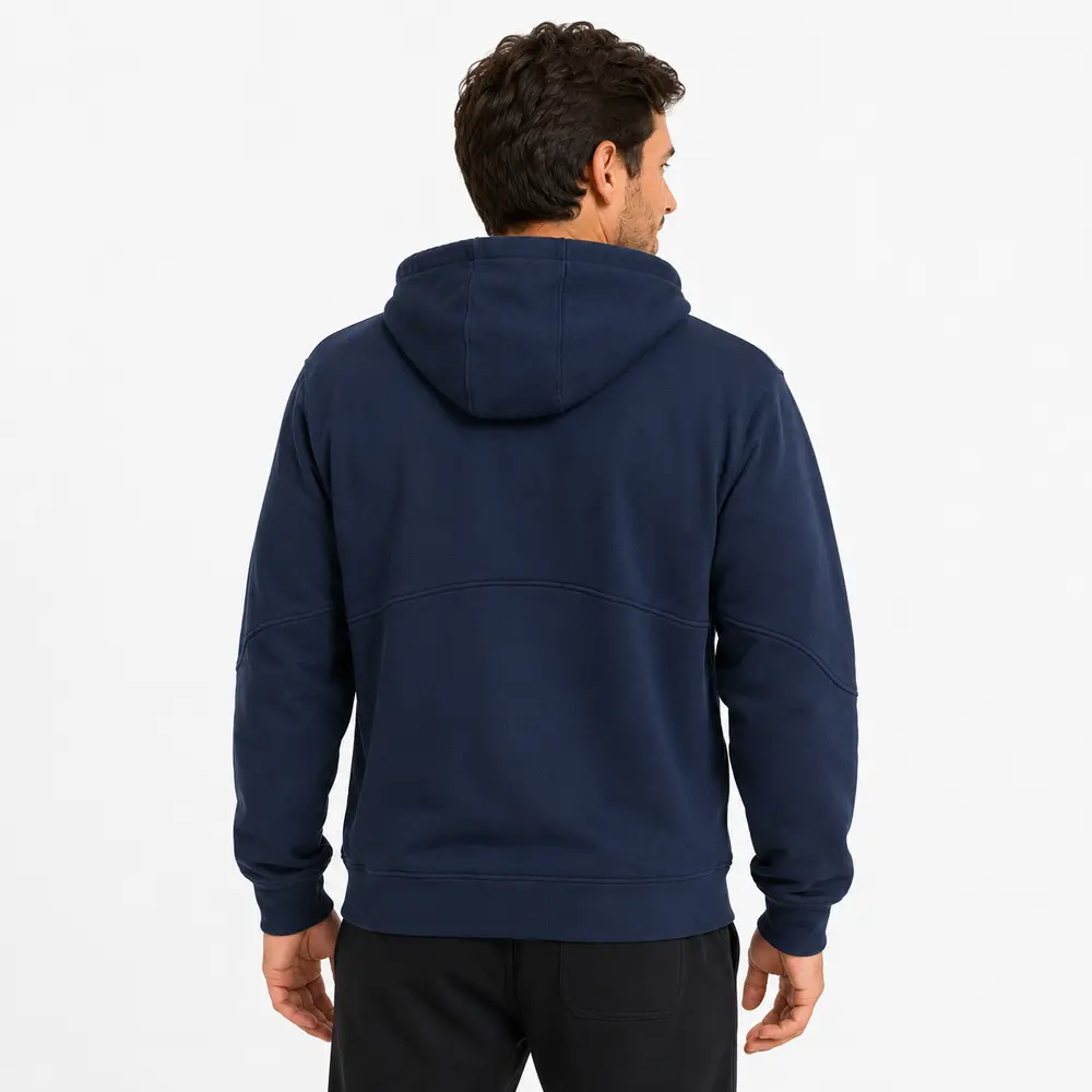 Jaqueta Masculina Helanca Capuz Ziper .2002896B