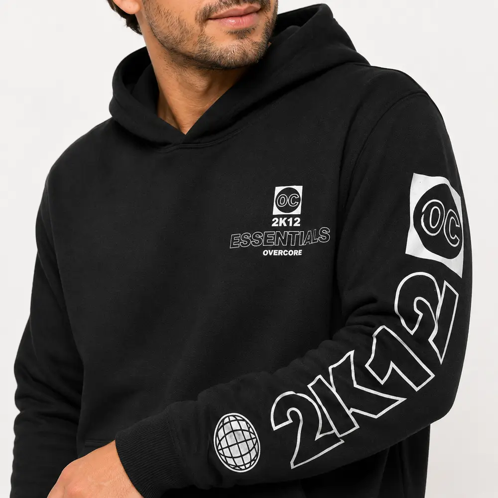 Blusa Moletom Masculina com Capuz Estampada .14070764