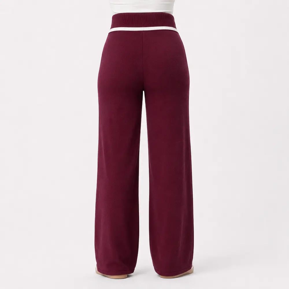 Calça Feminina Tricot Modal Pantalona .S1515C