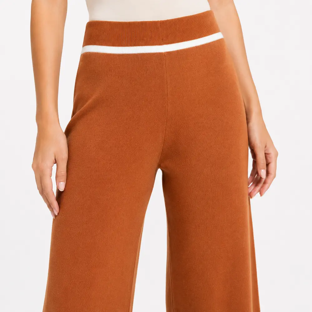 Calça Feminina Tricot Modal Pantalona .S1515C