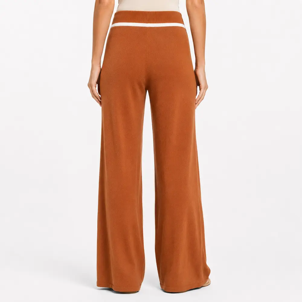 Calça Feminina Tricot Modal Pantalona .S1515C