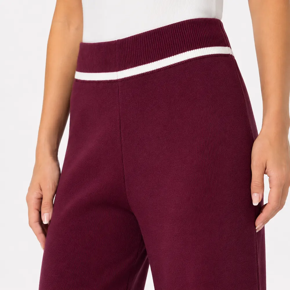 Calça Feminina Tricot Modal Pantalona .S1515C