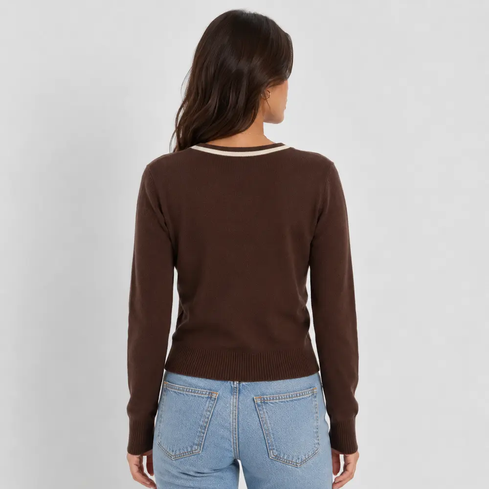Jaqueta Feminina Tricot Modal Ziper .S1515B