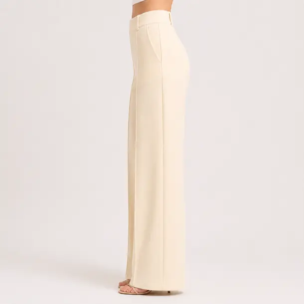 Calça Feminina Pantalona Neoprene .CL3801 Off