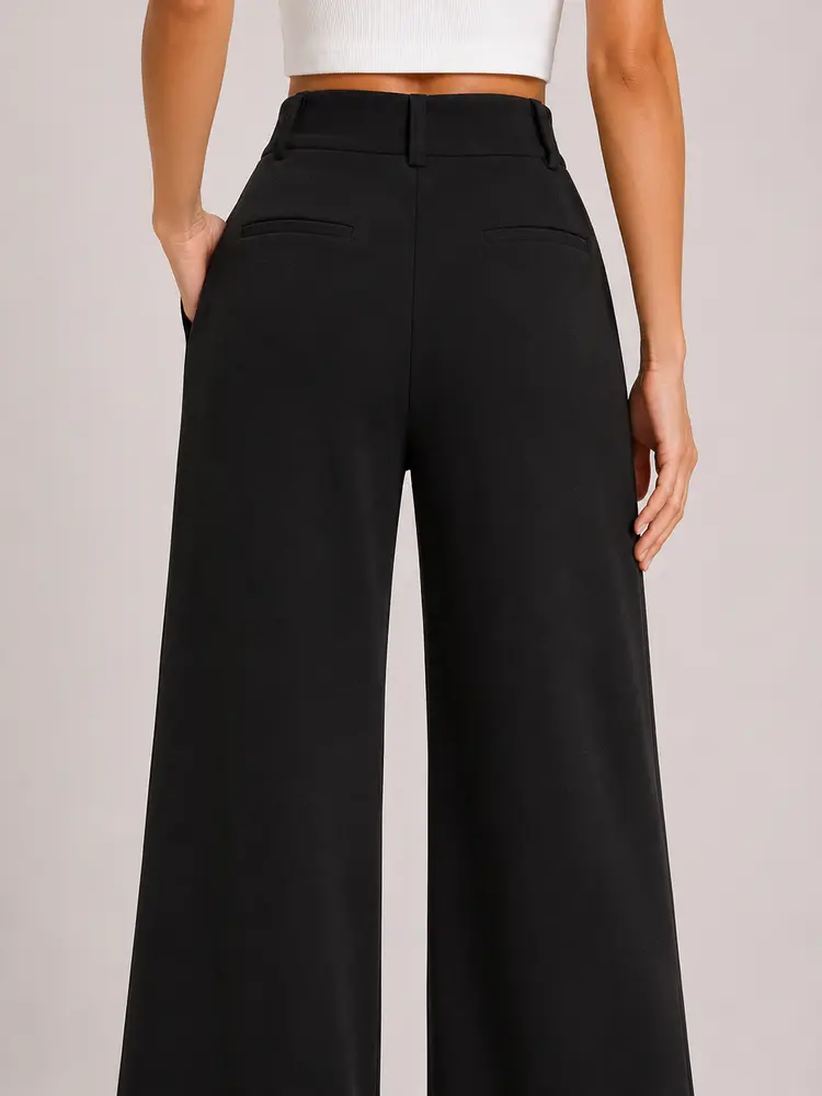 Calça Feminina Pantalona Neoprene .CL3801