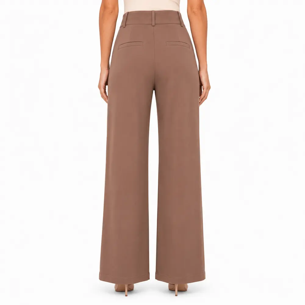 Calça Feminina Pantalona Neoprene .CL3801