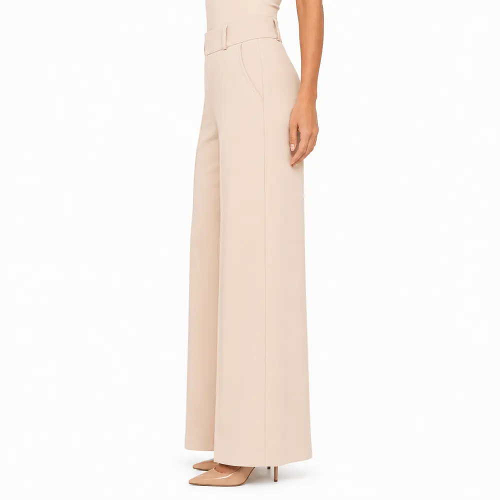 Calça Feminina Pantalona Neoprene .CL3801