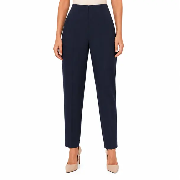 Calça Feminina Alfaiataria Cenoura .551106 Marinho
