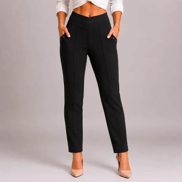 Calça Skinny Feminina Montaria Neoprene .CL36501 Preto
