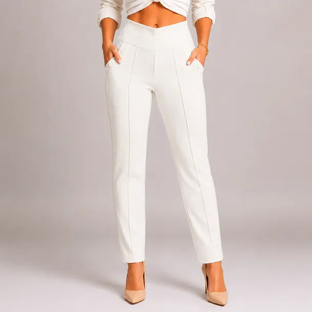 Calça Skinny Feminina Montaria Neoprene .CL36501 Off