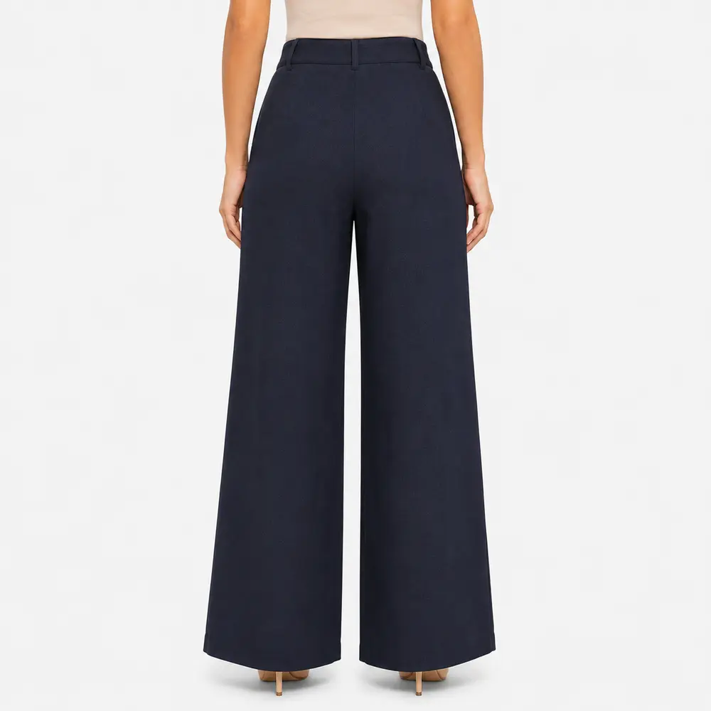 Calça Feminina Pantalona Linho .CL4401