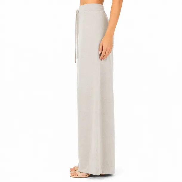 Calça Feminina Pantalona Tricô Mousse .S1537C Off