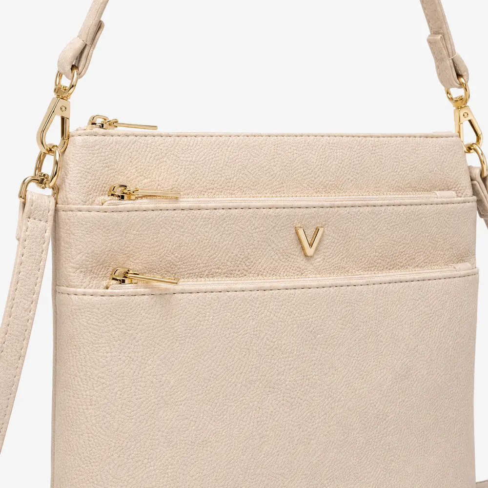 Bolsa Feminina Transversal Média com Divisórias .CRB-6344