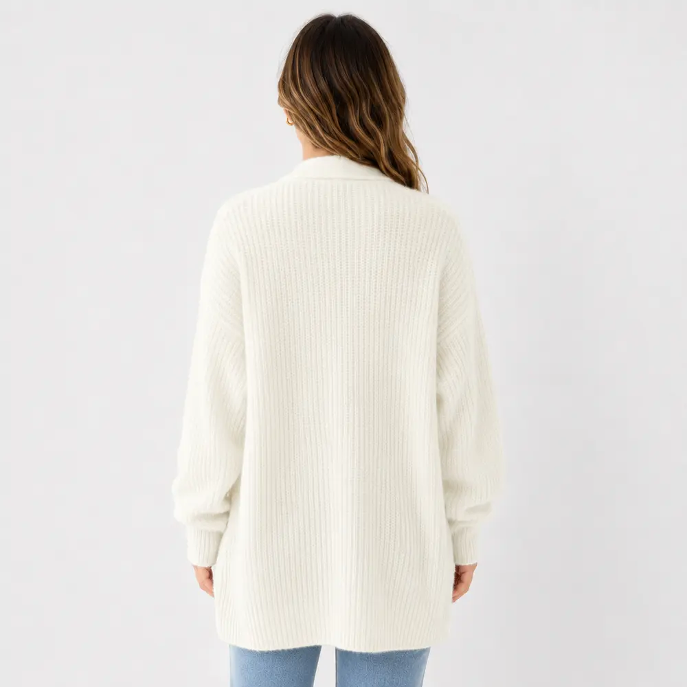 Cardigan Feminino Trico Modal Com Bolsos .5824MDL