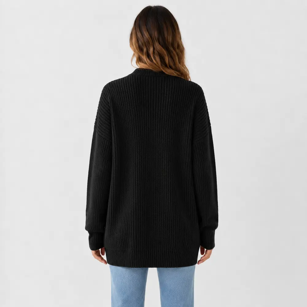 Cardigan Feminino Trico Modal Com Bolsos .5824MDL