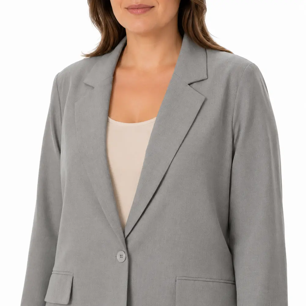 Blazer Feminino Alfaiataria Clássico .A52166