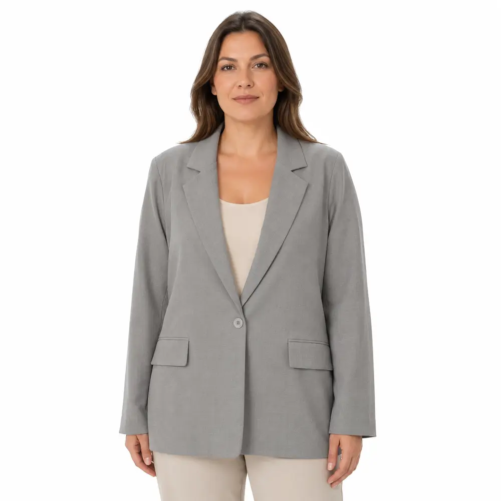 Blazer Feminino Alfaiataria Clássico .A52166