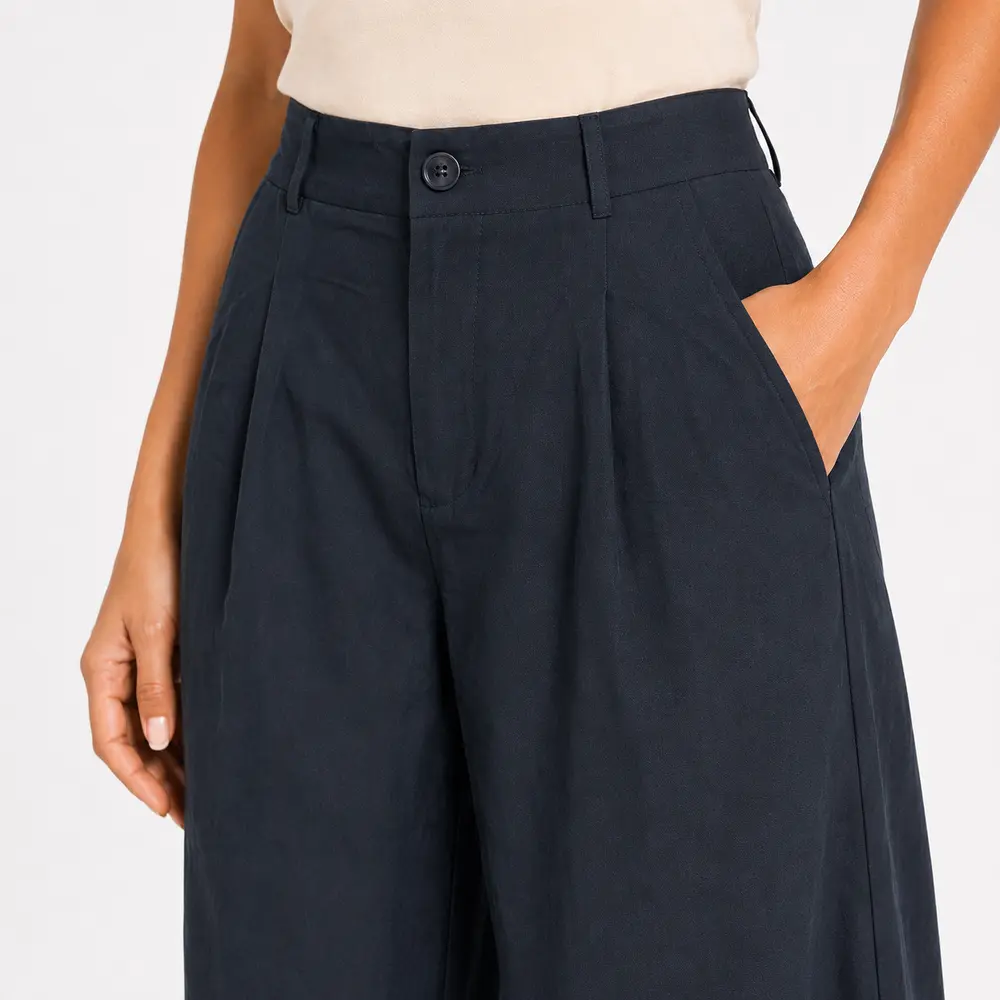 Calça Feminina Pantalona Alfaiataria .A52166C