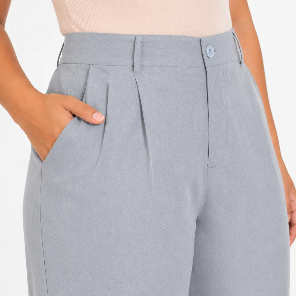 Calça Feminina Pantalona Alfaiataria .A52166C