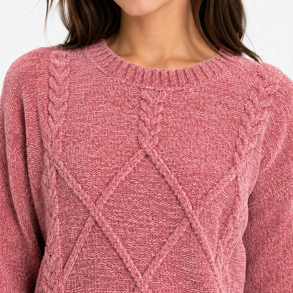 Suéter Feminino Manga Longa Mousse .CJD13
