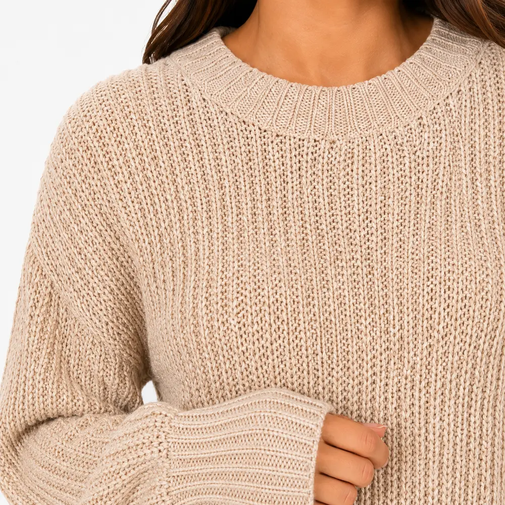 Suéter Feminino Manga Longa Mousse .CJD17