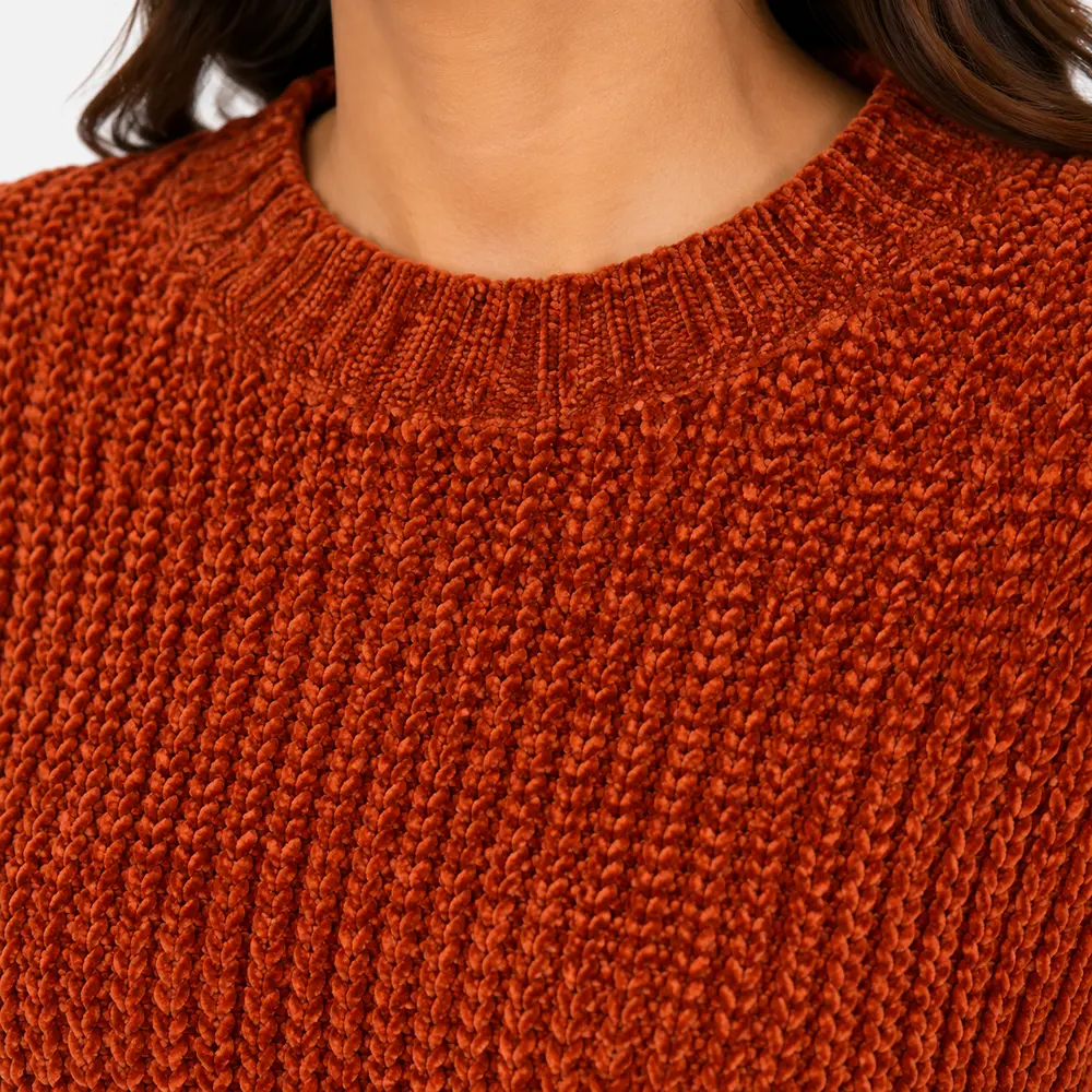 Suéter Feminino Manga Longa Mousse .CJD17