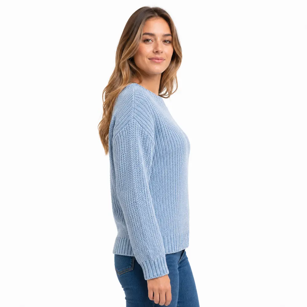 Suéter Feminino Manga Longa Mousse .CJD17