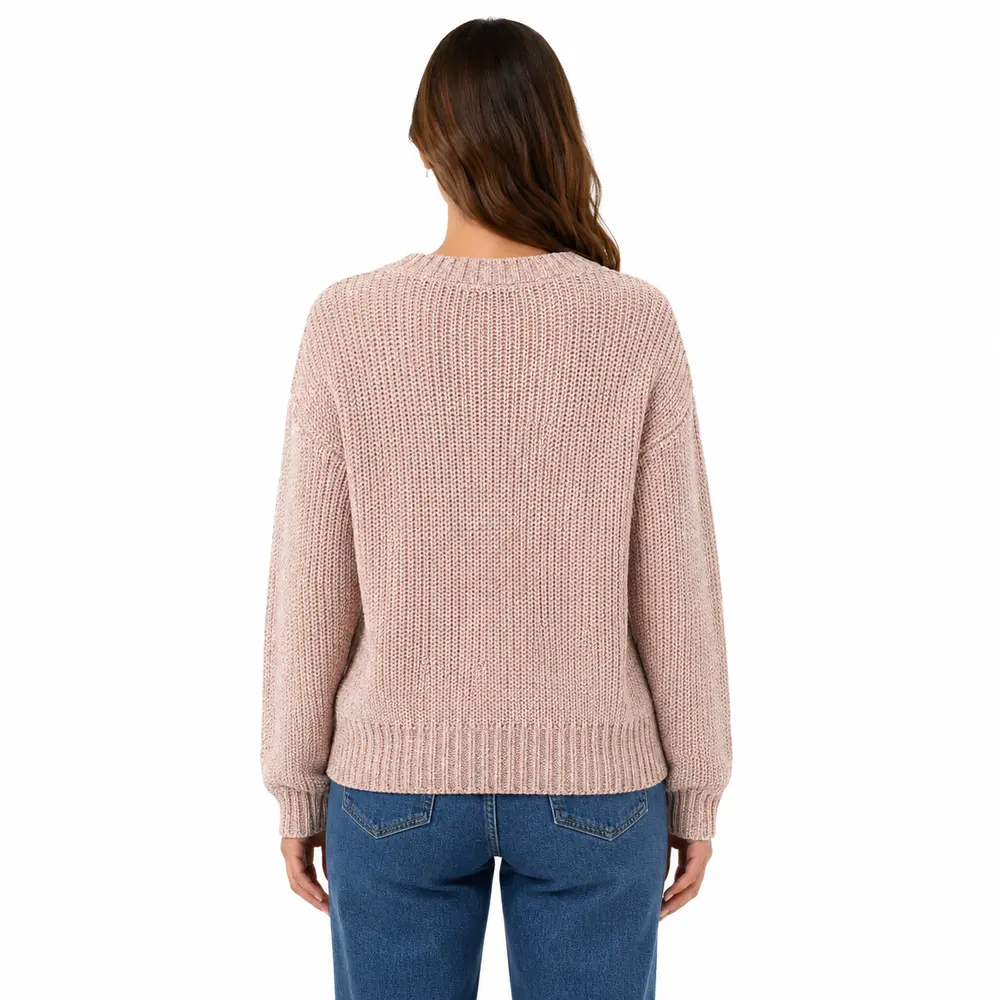 Suéter Feminino Manga Longa Mousse .CJD17