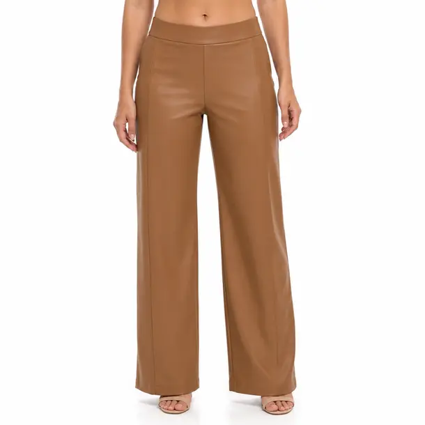 Calça Feminina Legging P.U. .CV3818 Marrom