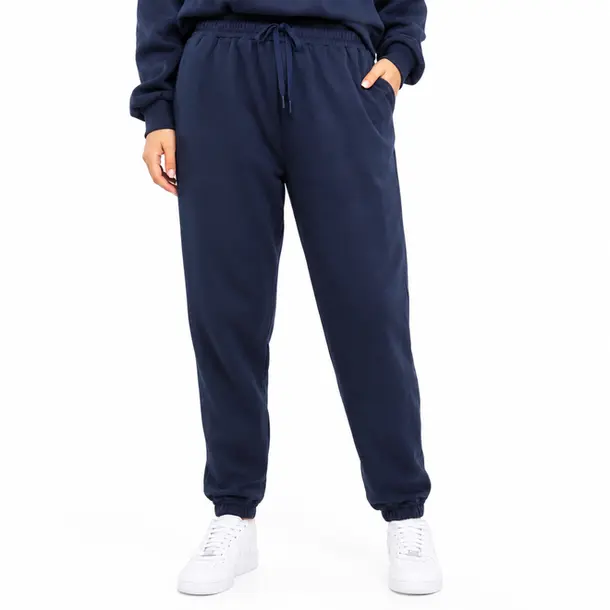 Calça Feminina Moletom Jogger .1002252C Marinho