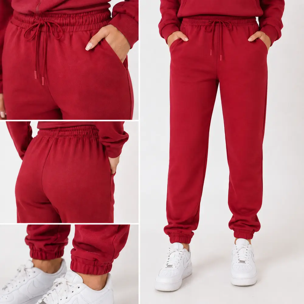 Calça Feminina Moletom Jogger .1002252C