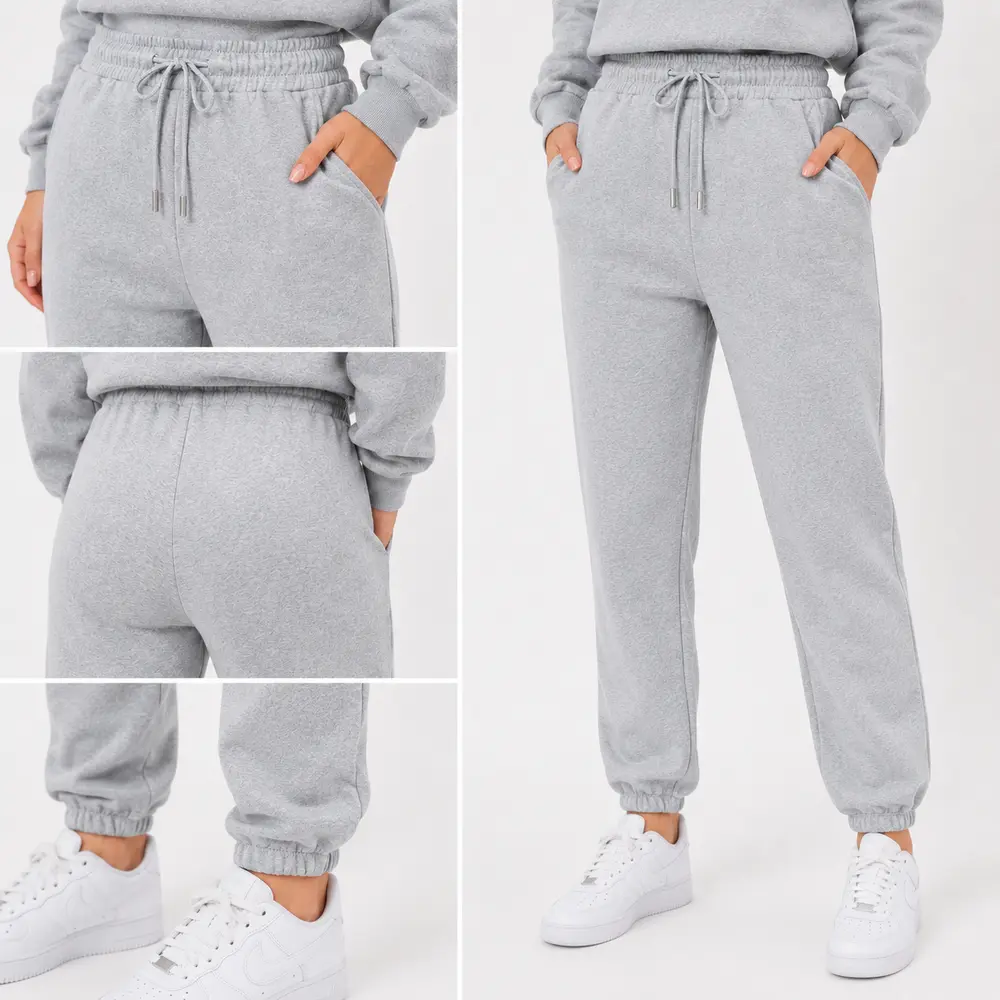 Calça Feminina Moletom Jogger .1002252C