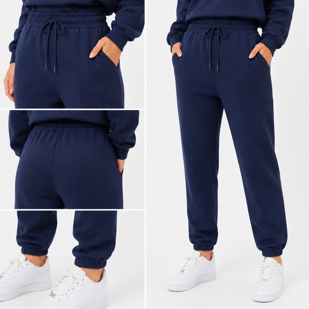 Calça Feminina Moletom Jogger .1002252C