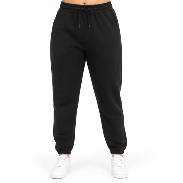 Calca Feminina Moletom Jogger .1002251C Preto