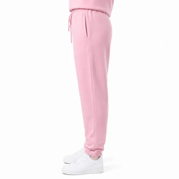 Calca Feminina Moletom Jogger .1002251C Rosa