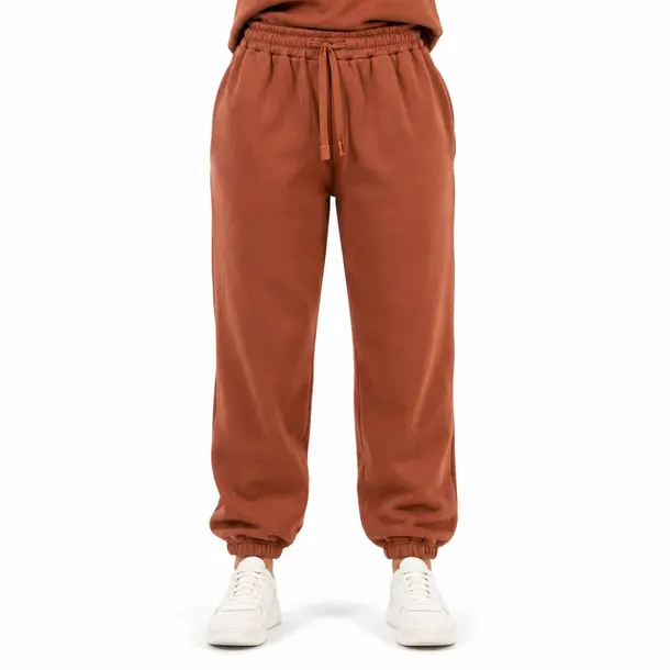 Calca Feminina Moletom Jogger .1002251C Marrom