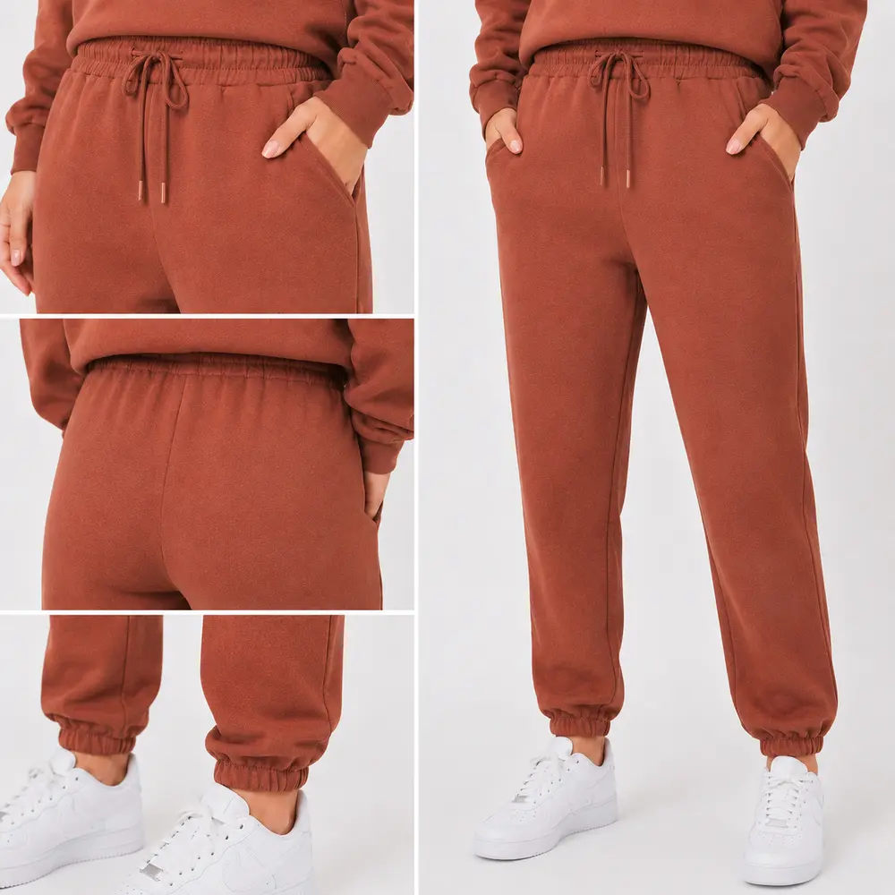 Calca Feminina Moletom Jogger .1002251C